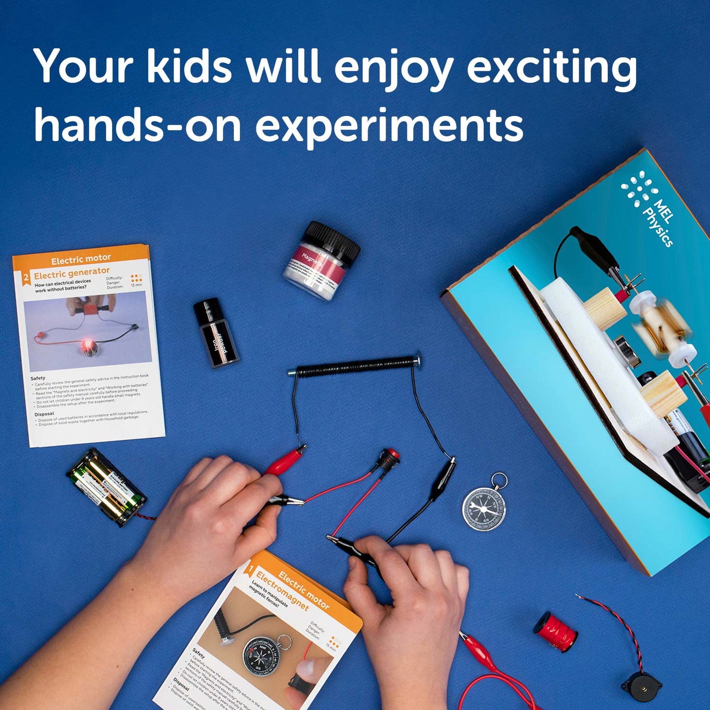 12-kit subscription. Physics. Ages 8–14+