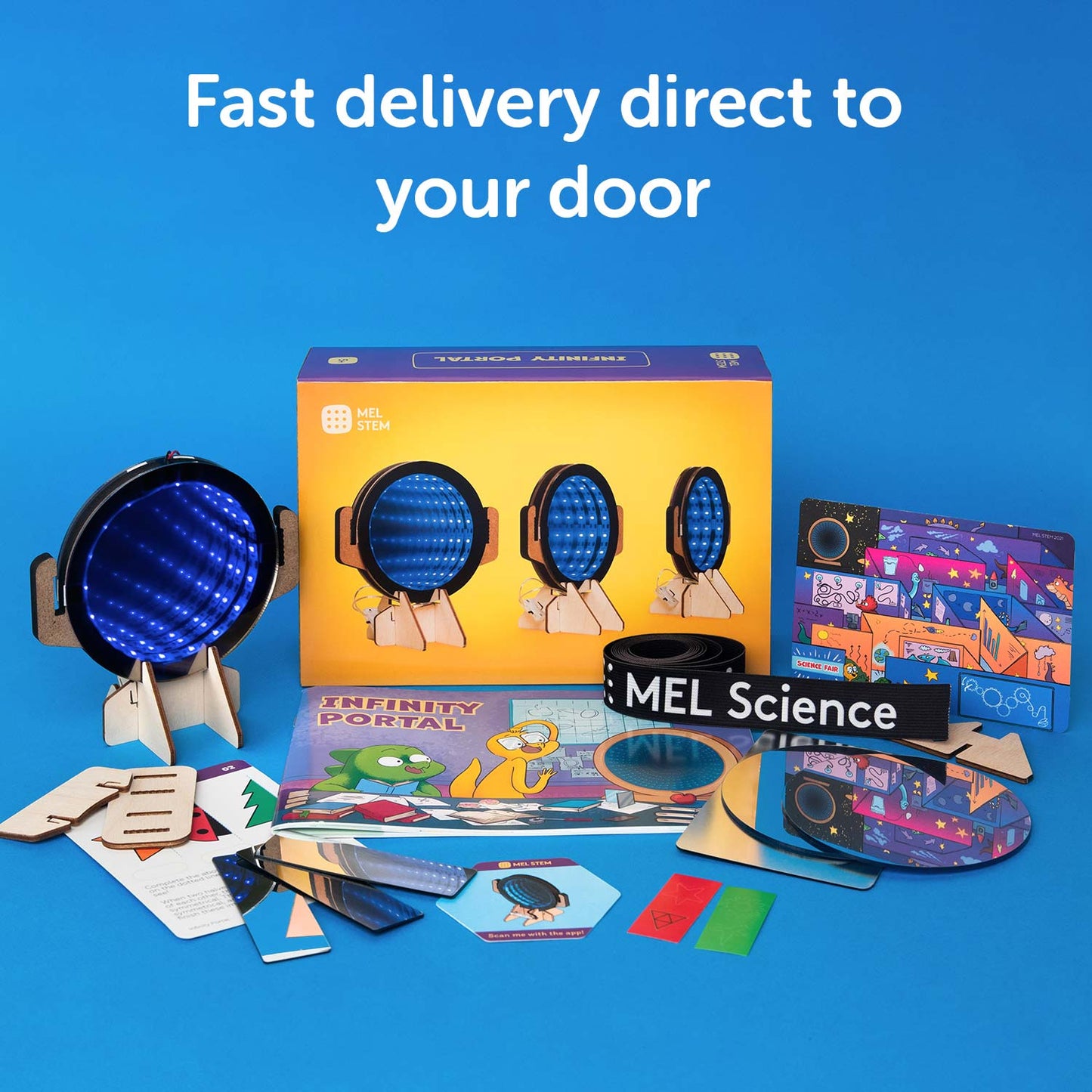 12-kit subscription. Physics. Ages 8–14+